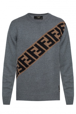 Logo-embroidered sweater, zdjęcie 1 Logo-embroidered sweater od Fendi